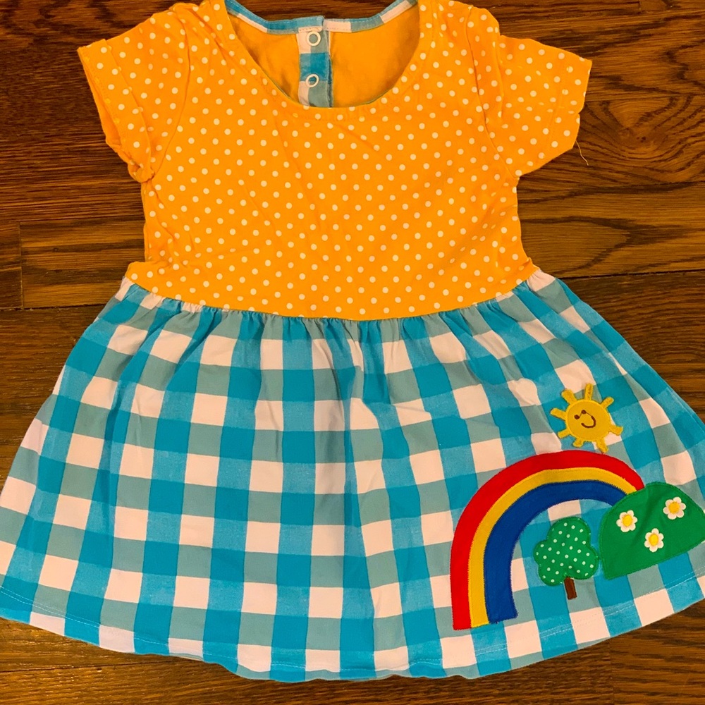 Girl spring/ summer dress 18/24 M